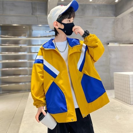 Yellow Blue Jacket