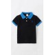 Black Blue Polo Shirt