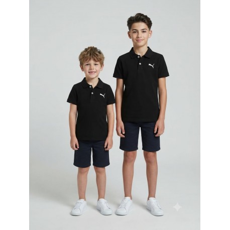 Black Pum@ Polo Shirt