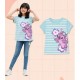 Angel Stripe Glittery T-Shirt