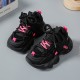 Black Pink Fashion Shoes
