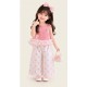 Polka Mushrooms Ruffles Top Set Pants