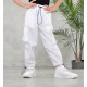 White Cargo Pants