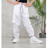 White Cargo Pants