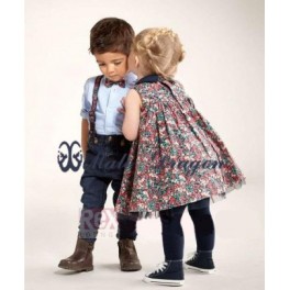 MaleDragon 4in1 Blue Set(top-jeans-tie-suspender)