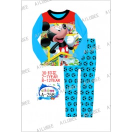 Ailubee Mickey Blue Pyjamas