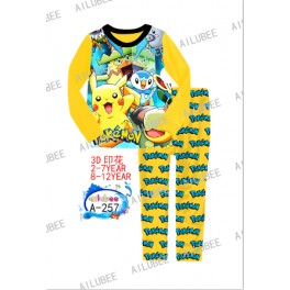 Ailubee Pokemon Yellow Pyjamas