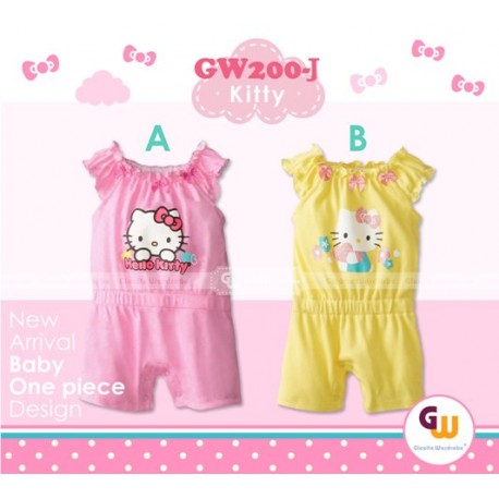 GW200JA HelloKitty Pink Romper