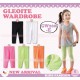 GW200E Colourful Legging(Black-White-Pink-Green-Orange)