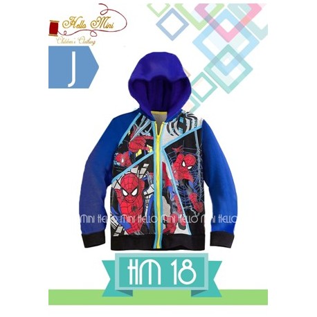 Hello Mini18J Spiderman Blue