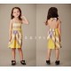 Burberry Yellow Halter Neck Dress