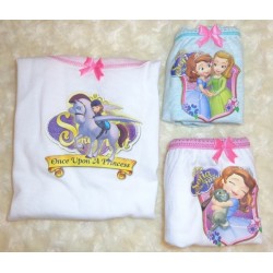 Disney Original Sofia set Underwear