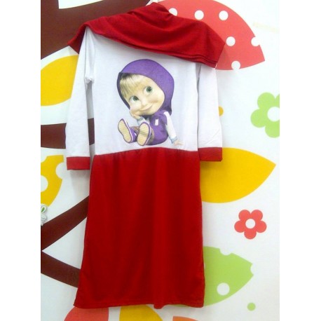 Masha Red+Syal