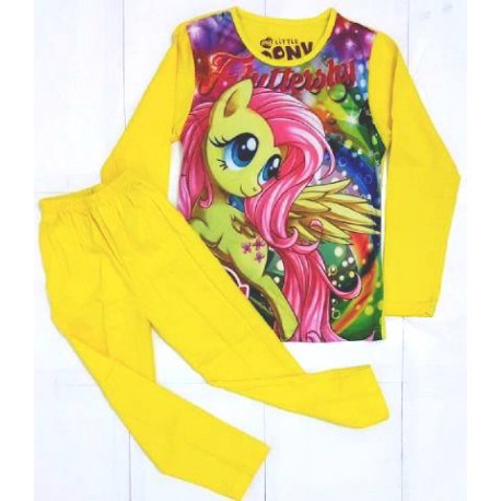 Little Pony Yellow Pyjamas Cotton-Spandex