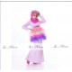 L Nice Softpurple Top Tutu Skirt+Scarf