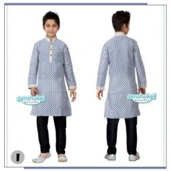Senshukei I Whiteblue Boy Tunic Set
