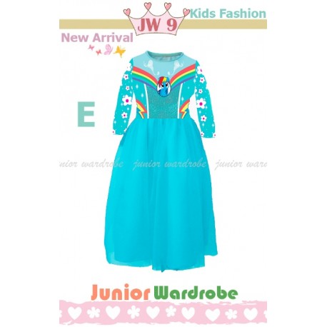 JW-9E Rainbow Dash Long Dress