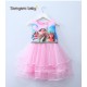 Samgami Moana Blue Layered Dress