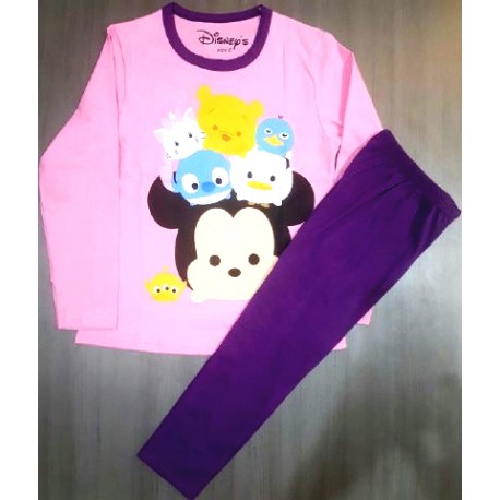 Tsum Tsum Pink Purple Pyjamas