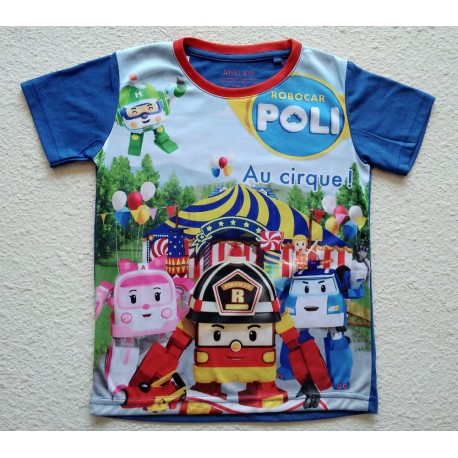 Robocar Poli Au Cirque Tee