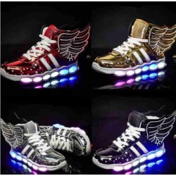 Wings LED USB Charge Shoes