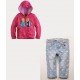 Samgami Pink Elsa Anna Jacket+Jeans