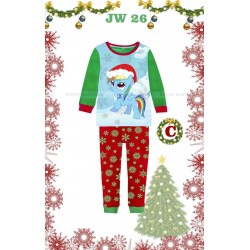 JW26 Rainbow Dash Christmas Pyjamas
