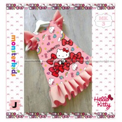 MK Pink HelloKitty Ruffle Dress