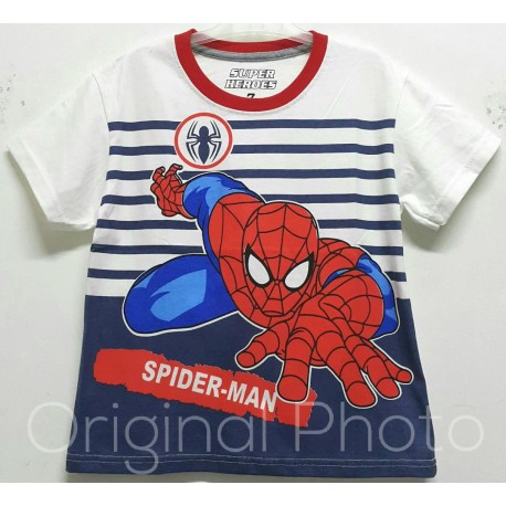 Spiderman White Stripe