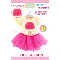 JW Hot Air Baloon 3D Tutu Skirt Set