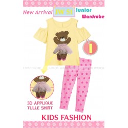 JW 3D Cute Bear Set Pants
