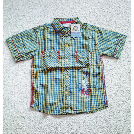 Original Blue Yellow Looney Tunes Shirt