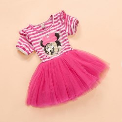 Minnie Sequin Stripe Dress