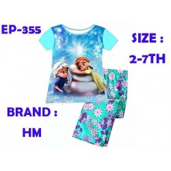 HM Blue Frozen Baby Pyjamas