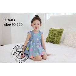 Ebuty Blue Star Dress