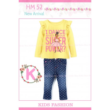 HelloMini Dance Girl Set Jeans