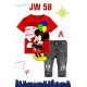 Junior Wardrobe Mickey Mouse 3D Applique Set Jeans
