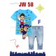 Junior Wardrobe Blue Paw Patrol 3D Applique Set Jeans